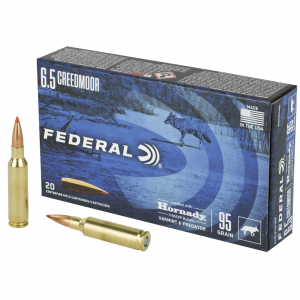 Federal 6.5 Creedmoor 95gr Hornady V-Max (V65CRDVM95)