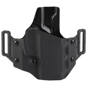 Crucial Concealment Covert OWB, Outside Waistband Holster, Right Hand, Kydex, Black, Fits Taurus G3C/G2C 1007