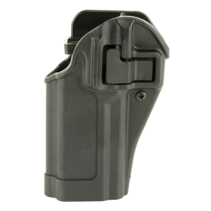 BLACKHAWK CQC SERPA Holster With Belt and Paddle Attachment, Fits Sig Sauer P250/P320 Full Size and Compact, Left Hand, Black 410561BK-L