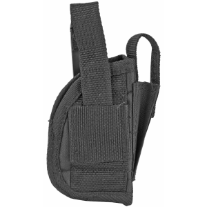 Bulldog Cases Extreme, Belt Holster, Black, Compact Auto With Laser, Nylon FSN-19SC