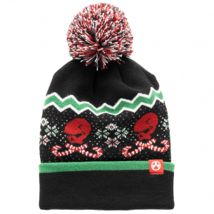 Magpul Industries Ugly Christmas Beanie, Krampus, One Size Fits Most, Black with Custom Knit Graphics, 95% Acrylic 5% Lycra MAG1154-969