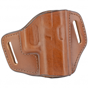 Bianchi Model #57 Remedy Open Top Leather Holster, Fits Glock 42, Tan, Right Hand 23948