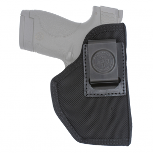 DeSantis Gunhide Super Stealth IWB Holster, Ambi, Black, Fits Glock 26, 27, Taurus G2S, G2C, G3C, S&W M&P Compact 9/40, Shield 9/40/45, F/N 503, Ruger SR9/40 Compact, Kimber R7 MAKO, Walther PPS, PPSM2, CCP, Springfield XDS 3.3" M97BJE1Z0