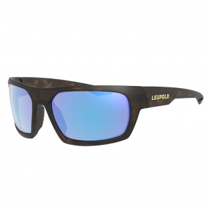 LEUPOLD Packout Matte Tortoise Frame/Blue Mirror Lens Sunglasses (179630)
