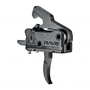 RISE ARMAMENT Rave PCC With Anti-Walk Pins Curved Trigger (T017-PCC-BLK)