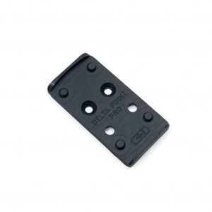 C&H Precision Weapons CHP Adapter Plate, Fits the Glock MOS (Not the Glock 43x or 48) Converting it to the Delta Point Pro, Anodized Finish, Black, Includes Mounting Hardware GL-DPP