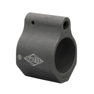 YANKEE HILL MACHINE CO .750 Diameter Black Phoshate Suppressor Gas Block (YHM-9389-SS)