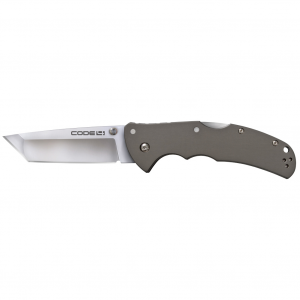Cold Steel Code 4, Folding Knife, S35VN Steel, Plain Edge, 3.5" Blade CS-58PT