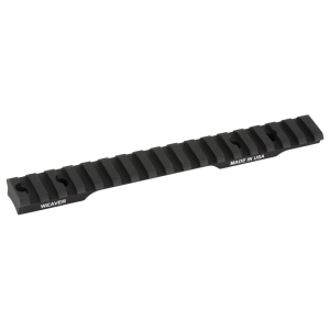 Weaver 20 MOA Extended Multi Slot Base, Fits Savage 110 Short Action, 8-40, Black 99498