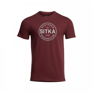 SITKA Reconnection Dark Red Tee Shirt (600225-DAR)