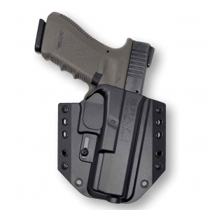 BRAVO CONCEALMENT BCA 3.0 Black Right Hand OWB Holster For Glock 17, 22, 31 (BC10-1002)