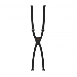 BLASER Men's Black Suspenders (121015-140/800-STK)