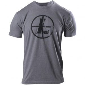 LEUPOLD Distressed Reticle Graphite Heather XXL Tee (177623)
