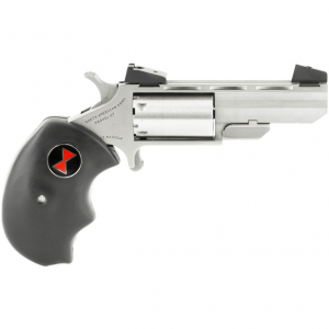NORTH AMERICAN ARMS Black Widow 22 Magnum 2in 5rd Stainless Revolver with Adjustable Sights (NAA-BWMA)