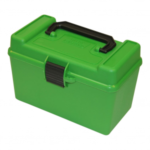 MTM Deluxe H-50 Series Mag 50rd Green Rifle Ammo Box (H50RMAG10)