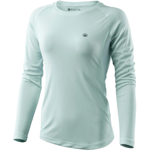 Beretta BERETTA Women's Ciel Tech Pale Blue L/S T-Shirt (TS602T226105SU) - $20.99 at GritrSports