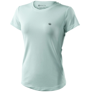 Beretta BERETTA Women's Ciel Tech Pale Blue SS T-Shirt (TS592T226105SU) - $18.99 at GritrSports
