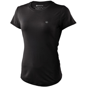 Beretta BERETTA Women's Ciel Tech Black SS T-Shirt (TS592T22610999) - $23.99 at GritrSports