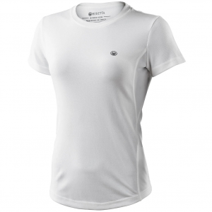 BERETTA Women's Ciel Tech White SS T-Shirt (TS592T22610100)