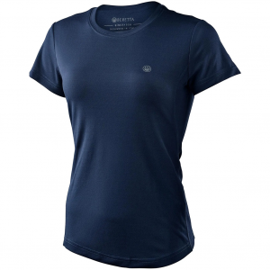 BERETTA Women's Ciel Tech Blue Total Eclipse SS T-Shirt (TS592T22610504)