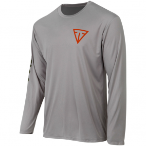 BERETTA Men's Tikka Tech Light Gray LS T-Shirt (TS199T1180090C)