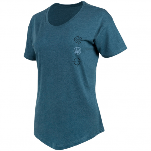 BERETTA Women's Ranger Steel Blue Heather T-Shirt (TS109T189005AV)