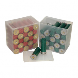 MTM Shell Stack 4-pack 25rd Compact Shotshell Storage Boxes (SS25-00)