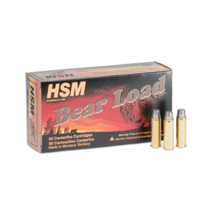 HSM Bear Load 41 Remington Magnum Semi-Wadcutter 230gr 50rd Handgun Ammo (HSM414N)