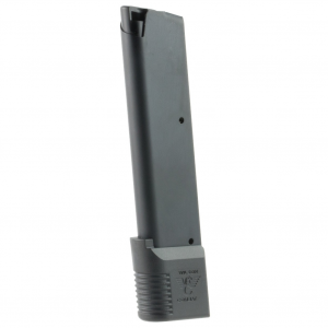 WILSON COMBAT 1911 .45 ACP Full-Size 10rd Black Magazine with Wrap-Around Base Pad (47-45FS10B)