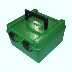 MTM Deluxe 100 Round WSM WSSM Ultra Mag Green Ammo Box (R-100-MAG-10)