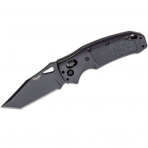 HOGUE Sig K320 AXG Pro 3.5in ABLE Lock Tanto Cerakote Solid Black G10 Folding Knife (36364)