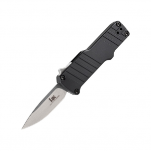 HOGUE HK Micro Incursion 1.95in Clip Point Matte Black Folding Knife (54030)
