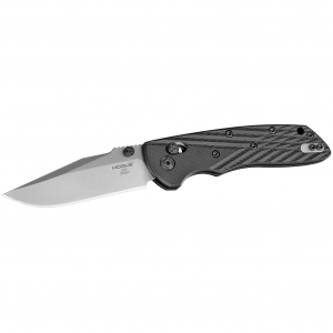 HOGUE Deka 3.25in Clip Point Black Folding Knife (24279)
