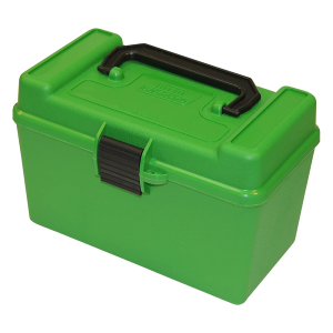 Mtm MTM Deluxe Handle 223 Rem 204 Ruger 50rd Green Ammo Box (H50-RS-10) - $23.70 at GritrSports