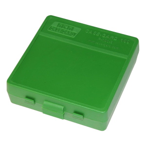 Mtm MTM Flip-Top 9mm 380 ACP 100 Round Green Ammo Box (P-100-9-10) - $6.28 at GritrSports