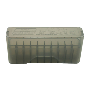 Mtm MTM Slip-Top 223 Rem 204 Ruger 222 Rem Mag 20 Round Clear Smoke Ammo Box (J-20-XS-41) - $15.64 at GritrSports