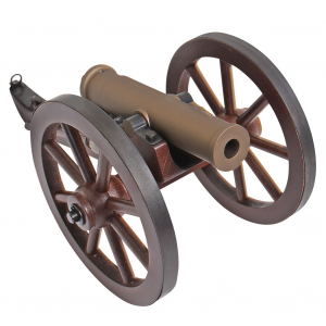 TRADITIONS Mountain Howitzer .50 Cal 6.75in Black Powder Mini Cannon with Burnt Bronze Barrel (CN8061)