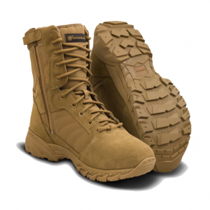 SMITH & WESSON FOOTWEAR Men's Breach 2.0 8in Coyote Side Zip Boots (810203)