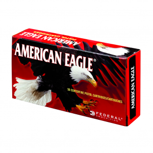 FEDERAL American Eagle 45 Colt 225 Grain JSP Ammo, 50 Round Box (AE45LC)