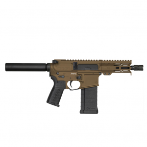 CMMG Banshee Mk4 5.7x28mm 5in 32rd Midnight Bronze Semi-Automatic AR-15 Pistol (PE-54ABCC7-MB)