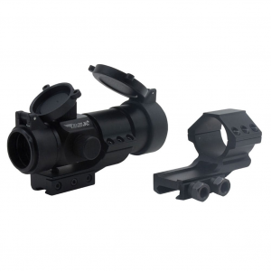 BSA OPTICS 30mm 5 MOA Red Dot Sight with Dovetail and Weaver Mounts (30RD-2M)