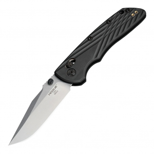 HOGUE Deka 3.25in ABLE Lock Clip Point Black Folding Knife (24379)