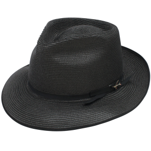 Stetson STETSON Stratoliner Milan Fedora Black Hat (TSSTROB-292407) - $106.24 at GritrSports