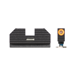 Night Fision Costa Ludus Orange Tritium Night Sight Set for Glock 42/43/43X (GLK-003-010-OGXG)