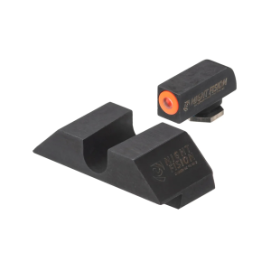 Night Fision GLK-001-014-OGZX Night Sight Set for Glock 17/19/34 Orange Front