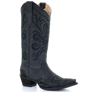 Corral CORRAL Women's Black Filigree Boots (L5433) - $169.00 at GritrSports