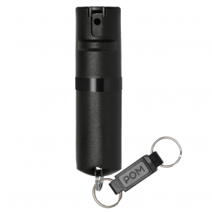 POM Key Black/Black Pepper Spray (PK-BLK-1.4)