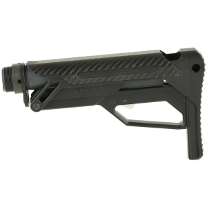 FORTIS MANYFACTURING LA Stock - Bundle Pack, Includes 6 Position Buffer Tube, Fortis QD End Plate, Mil-Spec, Fits AR-15, Black LAS-BNDL-15