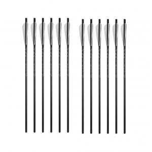 EXCALIBUR FireBolt 20in Carbon 2x6 Pack Crossbow Arrows (22CAV-6-x2-BUNDLE)