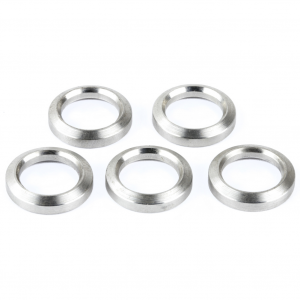 Advanced Technology AR-15 Crush Washer 5 Pack, Fits Over 1/2"-28 Threads, Stainless Steel Finish A.5.10.2254